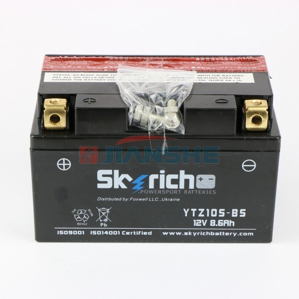 Аккумулятор Skyrich YTZ10S-BS 12V 8.6 Ah